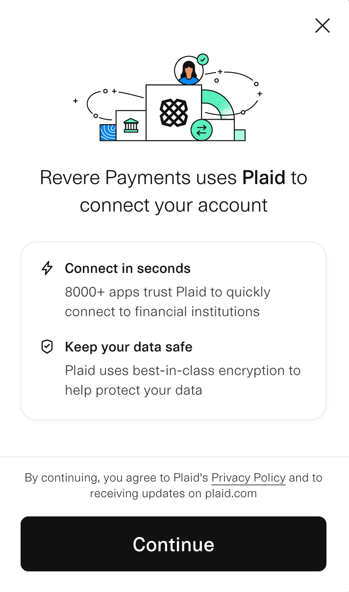 Plaid Connect Modal